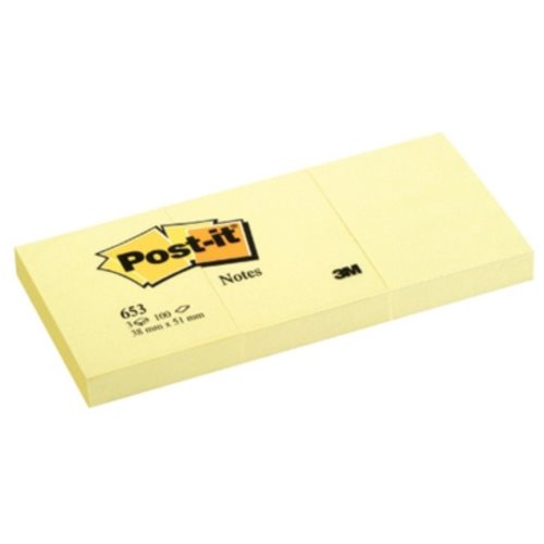 Bloczki 3M 38x51 żółte 6szt
