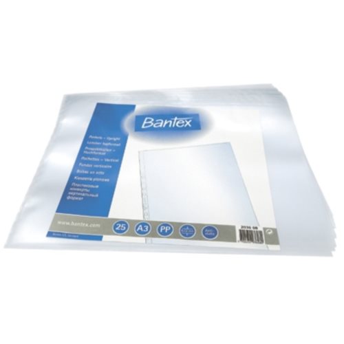 Koszulki A3 Bantex poziome (25)