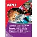 Etykiety samoprzylepne na CD nieprzezro
