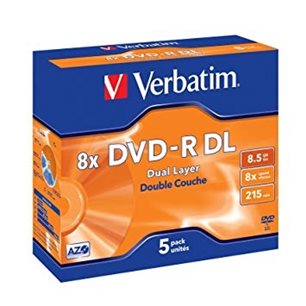 Dysk VERBATIM DVD-R Double Layer JC